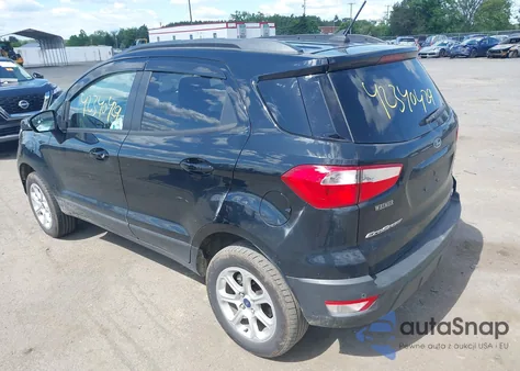 2019 Ford Ecosport Se из США, поврежденный, VIN MAJ6S3GL1KC269539